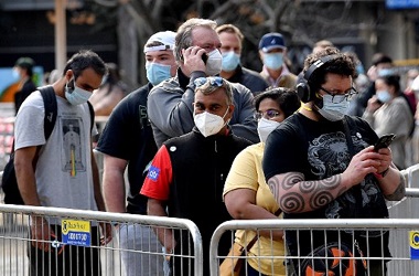 Kasus Harian Covid-19 di NSW Australia Kembali Lampaui 1.000