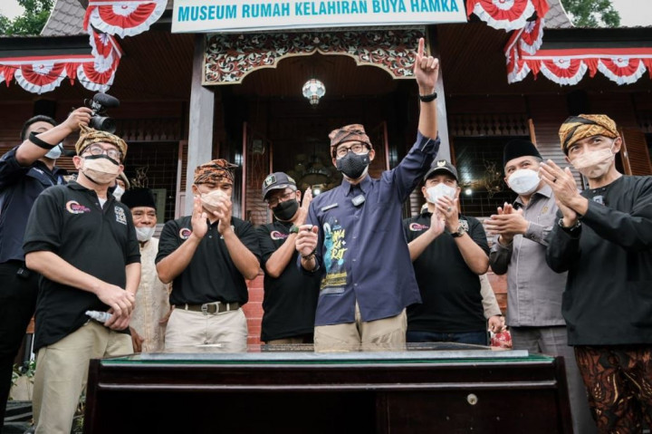 Desa Wisata Sungai Batang di Mata Sandiaga Uno