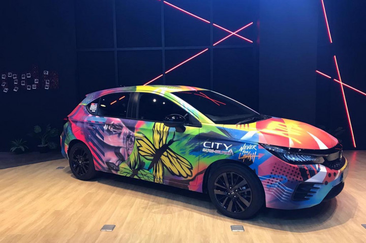 Tabrak Warna Honda City Hatchback