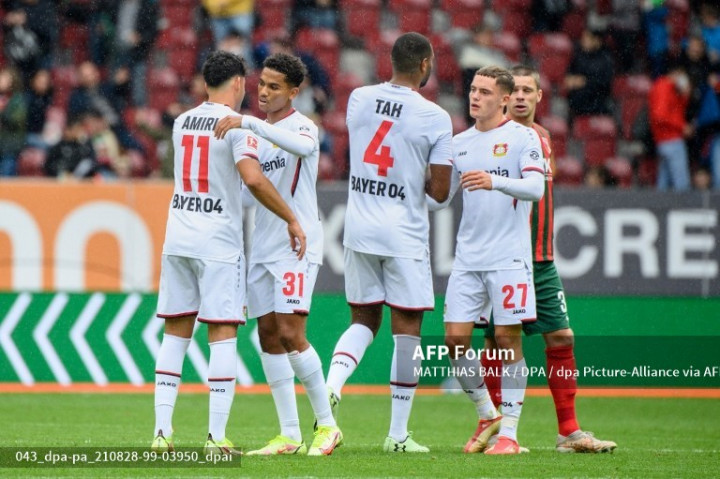 Augsburg vs Bayer Leverkusen: Leverkusen Terlalu Tangguh bagi Augsburg
