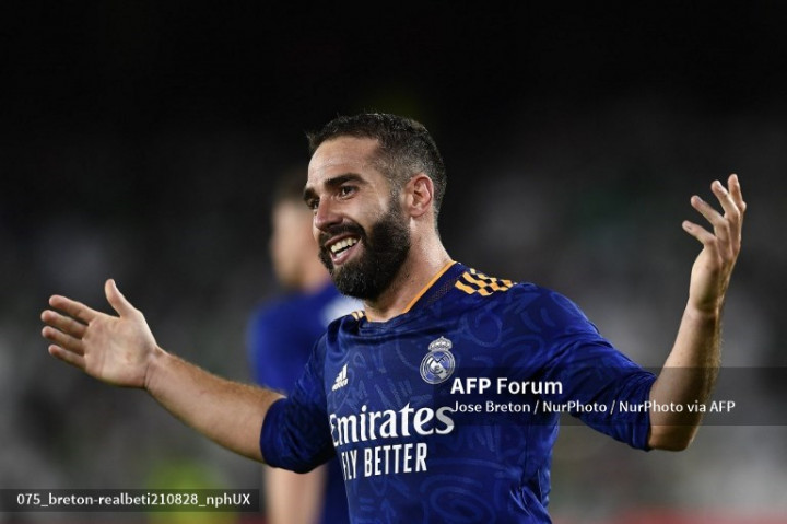 Real Betis vs Real Madrid: Carvajal Menangkan Los Blancos