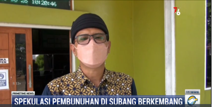 Warga Diminta Tak Berspekulasi soal Pembunuhan Ibu dan Anak di Subang