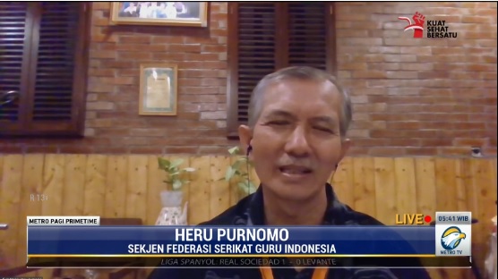 Sekjen FSGI: Vaksinasi Sulit Jadi Syarat Utama Belajar Tatap Muka