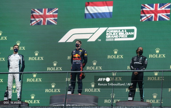 F1GP Belgia: Diundur dan Hanya Dua Lap, Verstappen Jadi Juara