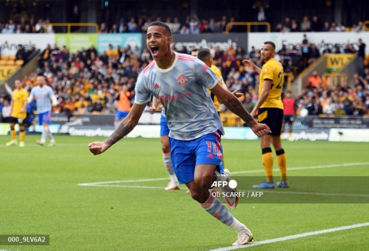 Wolverhampton vs Manchester United: Greenwood Menangkan Setan Merah