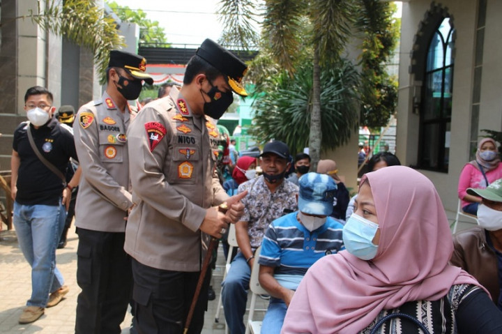 Capaian Vaksinasi di Jatim 24%