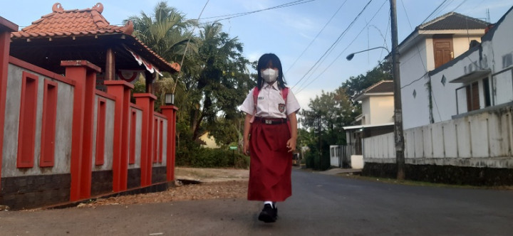 Sepekan PTM di Jepara, Siswa Abai Prokes Saat Pulang Sekolah