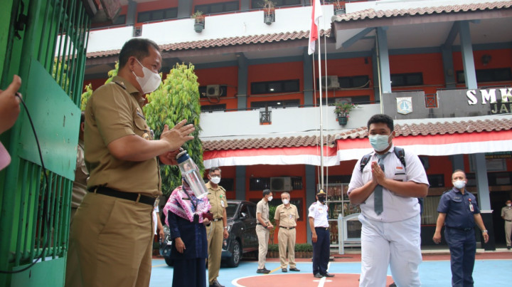 Menengok Antusiasme Pembelajaran Tatap Muka di Jakarta Utara