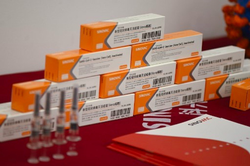 Another 9.2 million dose of bulk covid-19 vaccines arrives in Monday August 30, 2021. Photo: AFP