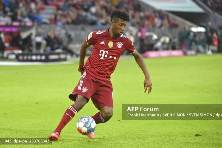 Winger Bayern Muenchen, Kingsley Coman (AFP/Frank Hoermann)