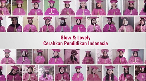 60 perempuan muda Indonesia yang menerima ”Glow & Lovely Bintang Beasiswa 2021” dapat melanjutkan studi ke perguruan tinggi negeri idaman mereka. (Foto: Dok. Glow & Lovely)
