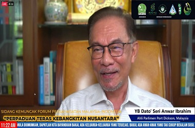 Anwar Ibrahim: Saatnya Anak Muda Hentikan 'Penjajahan' Pemimpin Rakus