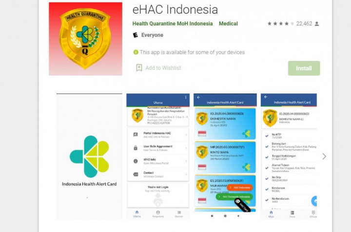 1,3 Juta Data Pengguna eHAC Bocor, Ini Respons Kemenkes