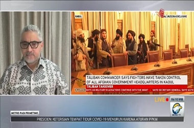 Indonesia Masih Menanti Bentuk Pemerintahan Baru di Afghanistan