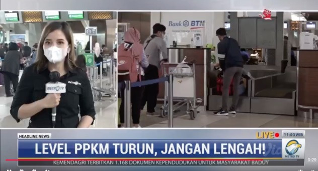 Pelonggaran Aturan PPKM Level 3 di Bandara Soekarno-Hatta