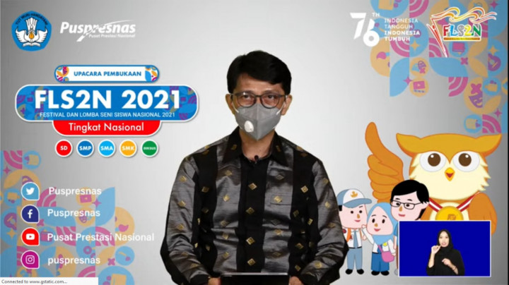 32.680 Peserta Ikuti Festival dan Lomba Seni Siswa Nasional 2021