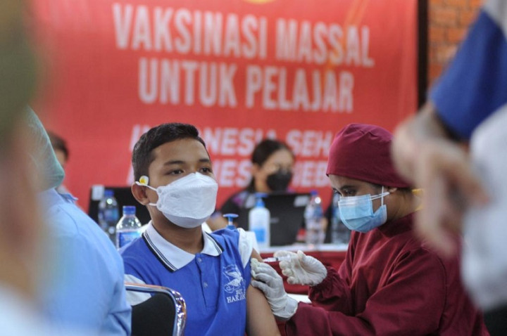 52,54% Pelajar di Sleman Telah Divaksin Covid-19
