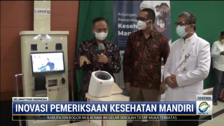 Keren! ITT Surabaya Ciptakan Anjungan Pemeriksaan Kesehatan Mandiri