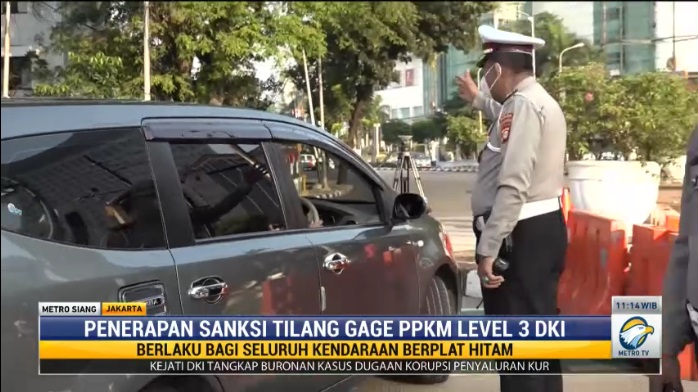 Awas! Tilang Ganjil-Genap Mulai Berlaku di 3 Ruas Jalan Jakarta