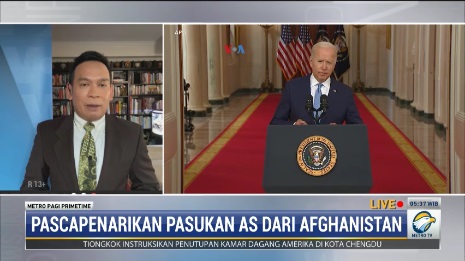 Biden Setop Perang di Afghanistan, Diplomasi AS Tetap Jalan