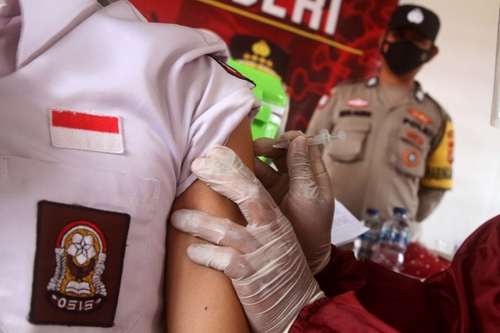 Baru 30% Pelajar di Kota Tangerang Mendapat Vaksinasi Covid-19