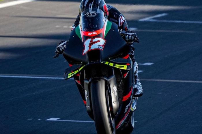 Catat Waktu Fantastis, Bukti Vinales Langsung Nyetel dengan Motor Aprilia