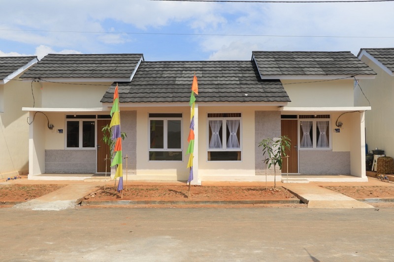 Rumah bagi masyarakat terdampak bendungan Kuningan rampung dibangun. Foto: Kementerian PUPR