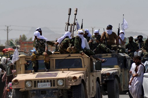 Parade di Kandahar, Taliban Gunakan Mobil Militer AS