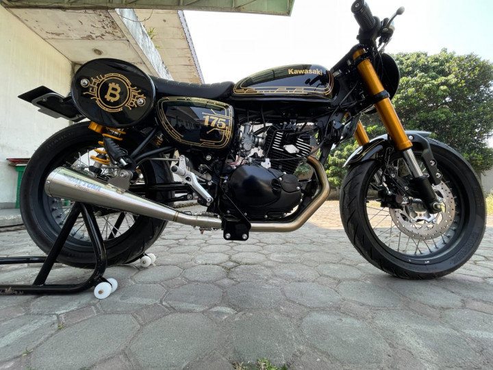 Kawasaki W175 Kena Demam Bitcoin