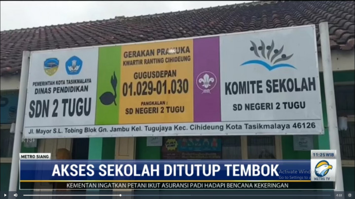 Disdik Tasikmalaya Janji Bakal Tata Ulang Masalah Akses Jalan Sekolah