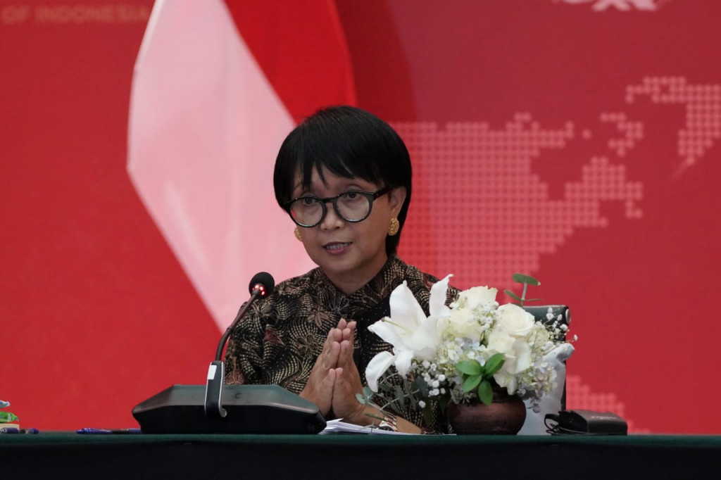 Menteri Luar Negeri Retno Marsudi. Foto: AFP.