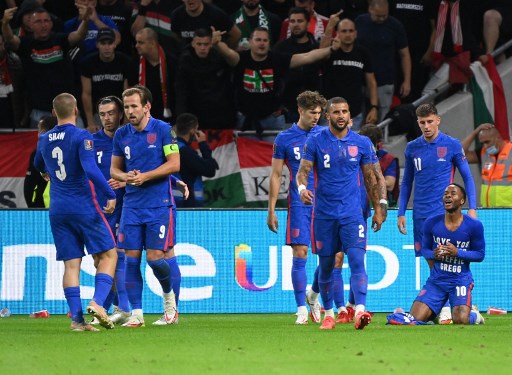 Meski Kena Serangan Rasialisme, Inggris Tetap Sukses Mempermalukan Hungaria