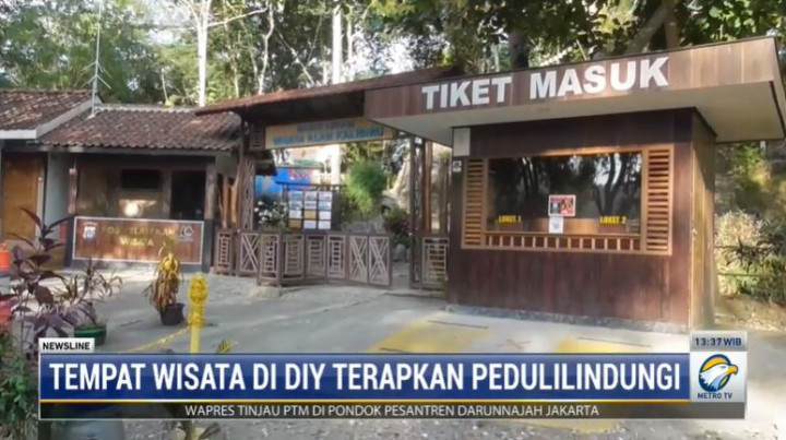 Wisata di Yogyakarta Uji Coba Penggunaan Aplikasi PeduliLindungi