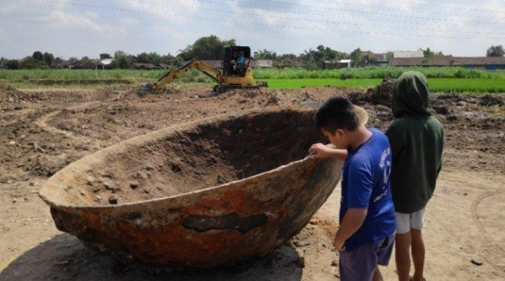 Warga Bantul Geger Penemuan Wajan Raksasa Peninggalan Belanda