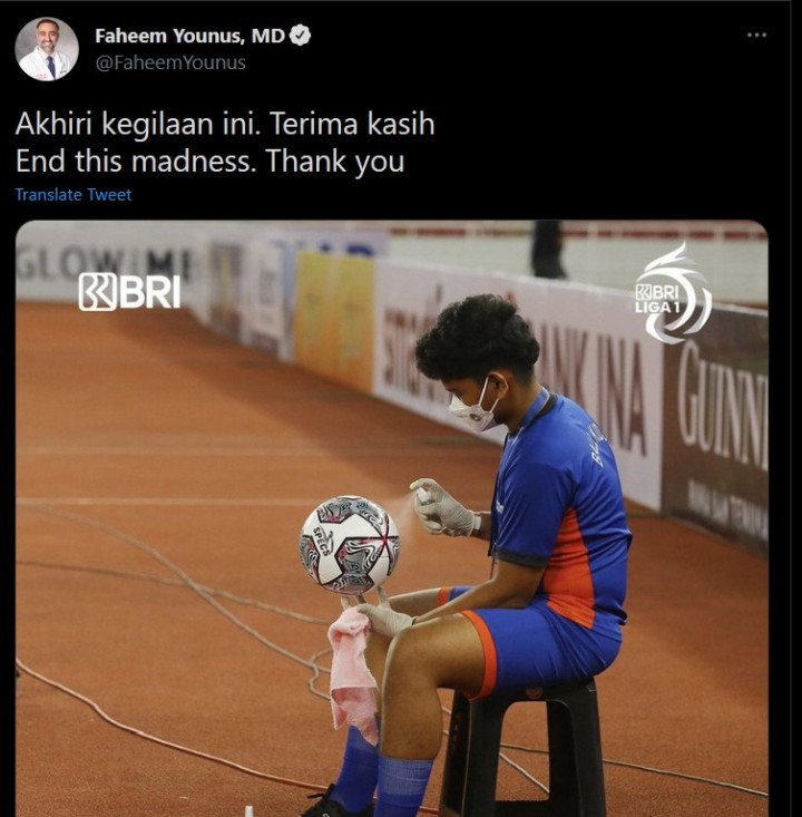 Waduh Faheem Younus Soroti Prokes Liga 1, Kenapa?