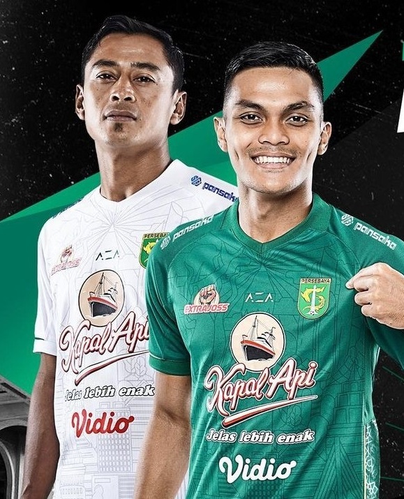Deretan Landmark Kota Surabaya di Jersey Terbaru Persebaya
