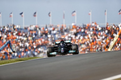 F1GP Belanda: Jet Darat Vettel Mogok, Hamilton Pimpin FP1
