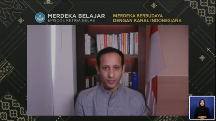Nadiem Sebut Kanal Indonesiana Bakal Jadi Pustaka Budaya