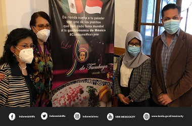 Batagor Membuka Perayaan 200 Tahun Hidangan Khas Meksiko