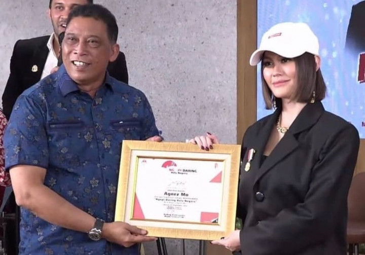 Agnez Mo Diangkat Jadi Duta Bela Negara