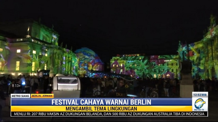 Jerman Kembali Gelar Festival Cahaya Terbesar di Dunia