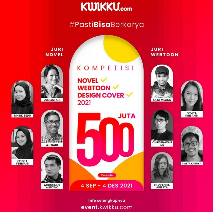 Dee Lestari dan Faza Meonk Kembali Jadi Juri Kompetisi Novel & Webtoon