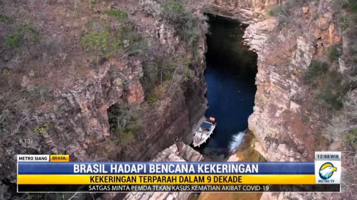 Brasil Alami Kekeringan Terparah 9 Dekade Terakhir