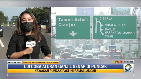 Hari ke-3 Ganjil Genap Puncak, 7 Titik Penyekatan Berlaku