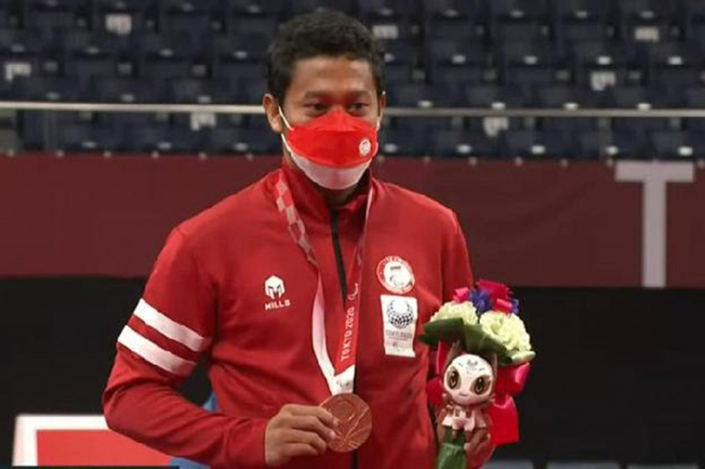 Fredy Setiawan Raih Perunggu Paralimpiade 2020