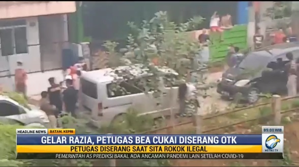 Dua Petugas Bea Cukai Batam Dianiaya saat Menyita Ratusan Rokok Ilegal