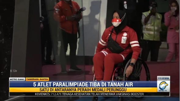 5 Atlet Paralimpiade Tokyo Tiba di Tanah Air