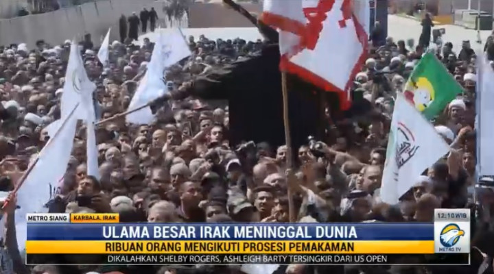 Ulama Besar Irak Mohammed Saeed Al-Hakim Meninggal Dunia