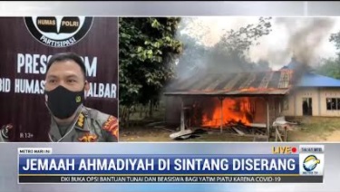 TNI-Polri Berjaga di Permukiman Jemaah Ahmadiyah