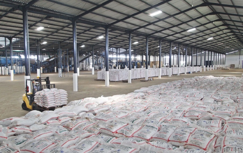 Pabrik produsen pupuk SAMF. Foto: dok SAMF.